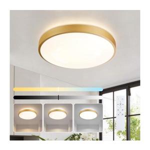 BRILAGI - Stmievateľné LED svietidlo GLASS POOL DOUBLE LED/48W/230V 40 cm zlaté + diaľkové ovládanie BRI742 vyobraziť