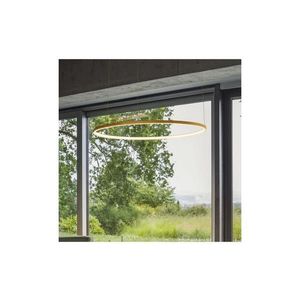 Ideal Lux - LED luster na lanku ORACLE SLIM LED/53W/230V CRI 90 priemer 90 cm zlatý 370514 vyobraziť