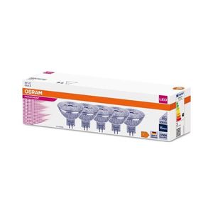 SADA 5x LED žiarovka MR16 GU5, 3/2, 6W/12V 2700K 36° - Osram 4099854042768 vyobraziť