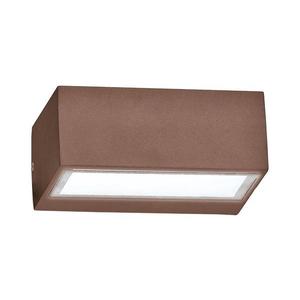 Ideal Lux - Vonkajšie nástenné svietidlo TWIN 1xG9/28W/230V IP44 hnedé 213330 vyobraziť
