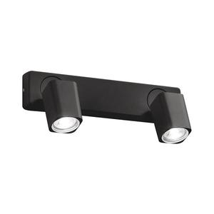 Ideal Lux - LED nástenné bodové svietidlo RUDY 2xGU10/7W/230V CRI 90 čierne 321509 vyobraziť