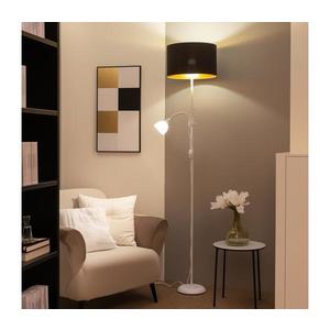 Brilagi - Stojacia lampa CERIA 1xE27/100W/230V + 1xE14/25W biela/čierna 1xBG2824+1xEG32486 vyobraziť