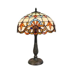 Brilagi - Tiffany vitrážová stolná lampa MIRABELLA 2xE27/60W/230V BRT-12028C vyobraziť