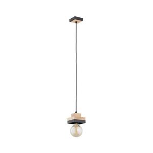 Luster na lanku LARSO 1xE27/15W/230V čierna/béžová 61540 vyobraziť