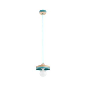 Závesný luster na lanku LARSO 1xE27/15W/230V mintový/béžový 61594 vyobraziť