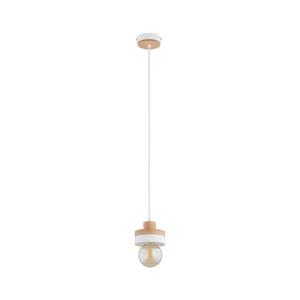 Luster na lanku LARSO 1xE27/15W/230V biela/béžová 61541 vyobraziť