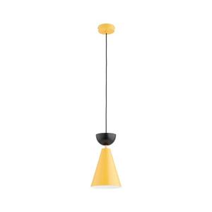 Luster na lanku ENTORI 1xE27/15W/230V žltá/čierna 61601 vyobraziť