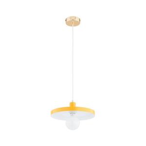Závesný luster na lanku LITO 1xE27/15W/230V žltá 61609 vyobraziť