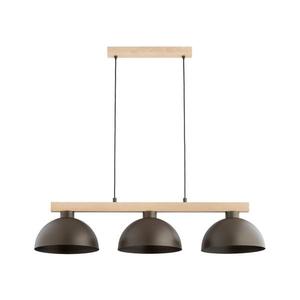 Luster na lanku VERTA 3xE27/15W/230V hnedá/béžová 62625 vyobraziť
