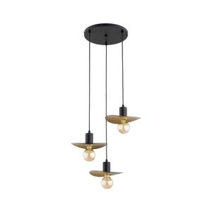 Luster na lanku SAVANA 3xE27/15W/230V čierna/zlatá 62633 vyobraziť