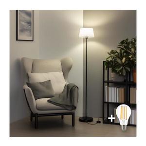Brilagi - LED stojacia lampa CERIA 1xE27/40W/230V priemer 25 cm biela/čierna SA2187+EG781032 vyobraziť