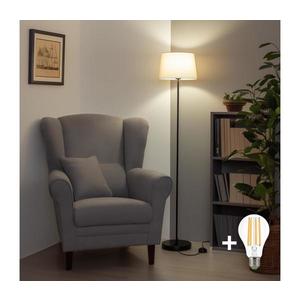 Brilagi - LED stojacia lampa CERIA 1xE27/40W/230V pr. 30 cm béžová/čierna SA2187+EG781037 vyobraziť