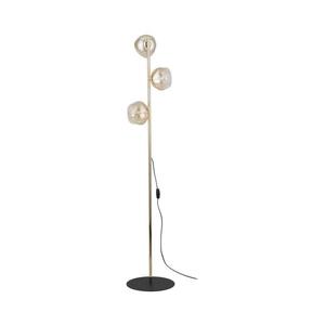 Brilagi - Stojacia lampa VULCANO 3xG9/8W/230V zlatá/dymová béžová 16202 vyobraziť
