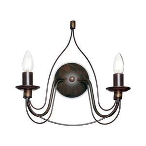 Ideal Lux - Nástenné svietidlo CORTE 2xE14/40W/230V meď 057200 vyobraziť