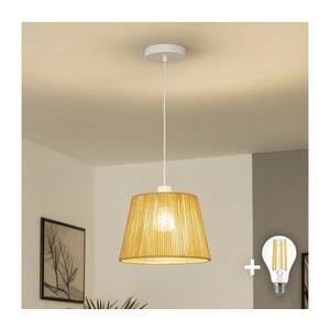 Brilagi - LED luster na lanku CERIA BOHO 1xE27/40W/230V priemer 28 cm hnedý EG300171+EG781111 vyobraziť