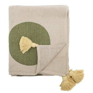 Krémová detská deka 130x160 cm Clennie – Bloomingville Mini vyobraziť