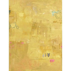 Ručne maľovaný obraz na plátne 88x118 cm Yellow Petite – Malerifabrikken vyobraziť