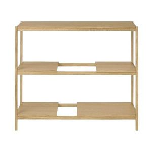 Regál v dekore duba v prírodnej farbe 105x92x40 cm Sukoya – Blomus vyobraziť