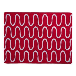 Červená deka 150x200 cm Swirl – noo.ma vyobraziť