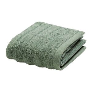 Zelený froté bavlnený uterák 30x50 cm Maya – douceur d'intérieur vyobraziť