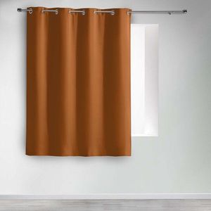 Zatemňovací záves v terakotovej farbe 135x180 cm Occult – douceur d'intérieur vyobraziť