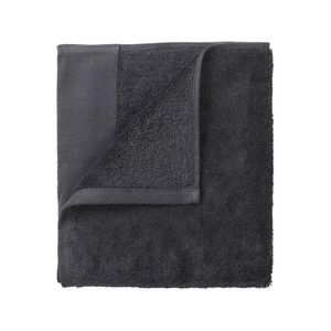 Antracitové froté uteráky v súprave 2 ks z bio bavlny 30x50 cm Riva – Blomus vyobraziť