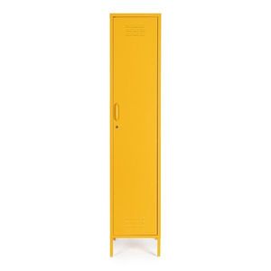 Žltá kovová uzamykateľná skriňa 38x185x46 cm Cambridge – Yes Everyday vyobraziť