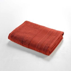 Froté bavlnená osuška v tehlovej farbe 70x130 cm Tendresse – douceur d'intérieur vyobraziť