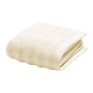 Krémovobiely froté bavlnený uterák 30x50 cm Maya – douceur d'intérieur vyobraziť