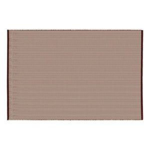 Vínovočervený/v prírodnej farbe ručne tkaný vlnený koberec 200x300 cm Talo – noo.ma vyobraziť