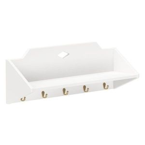 Biely nástenný detský vešiak 75x27 cm Luca – Cam Cam Copenhagen vyobraziť