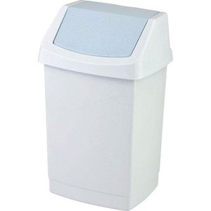 Svetlosivý plastový odpadkový kôš 25 l Click-It – Curver vyobraziť