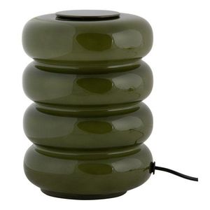 Khaki sklenená LED stolová lampa (výška 16, 5 cm) Aro – Leitmotiv vyobraziť