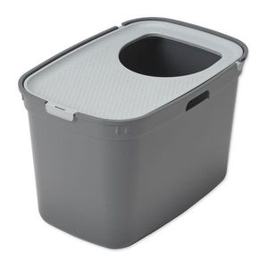 Sivý mačací záchod 39x59 cm Moderna Top Cat – Plaček Pet Products vyobraziť