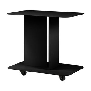 Kovový servírovací stolík na kolieskach 40x60 cm HO – noo.ma vyobraziť
