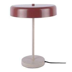 Vínovočervená kovová stolová lampa (výška 40 cm) Reina Palo – Leitmotiv vyobraziť