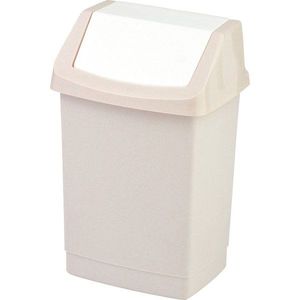 Béžový plastový odpadkový kôš 25 l Click-It – Curver vyobraziť