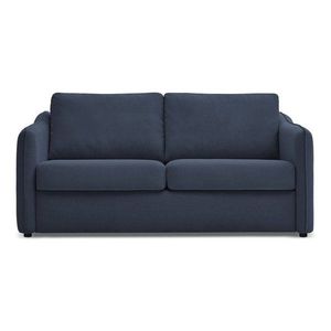 Tmavomodrá pohovka na každodenné spanie/rozkladacia 178 cm Lenny – Bobochic Paris vyobraziť