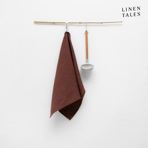 Ľanová utierka 45x65 cm Chocolate – Linen Tales vyobraziť