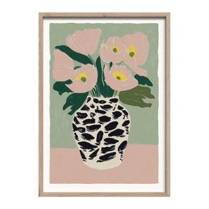 Tlačený obraz s rámom 50x70 cm Spotted Vase – Styler vyobraziť