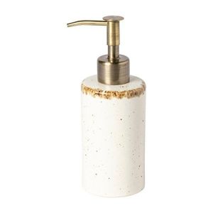 Krémovobiely kameninový dávkovač mydla Toscana Bath – Casafina vyobraziť