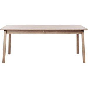 Rozkladací jedálenský stôl s prídavnou doskou v dekore duba 95x190 cm Bari – Unique Furniture vyobraziť