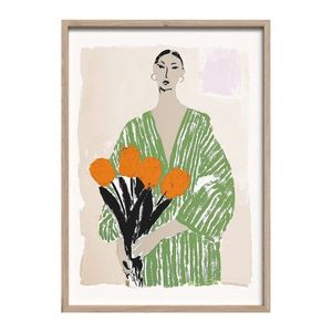 Tlačený obraz s rámom 50x70 cm Stella – Styler vyobraziť