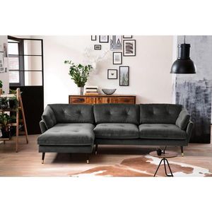 MID.YOU ROHOVÁ SEDAČKA, textil, antracitová vyobraziť