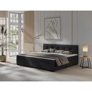 P & B BOXSPRINGOVÁ POSTEĽ, 240/200 cm, antracitová vyobraziť