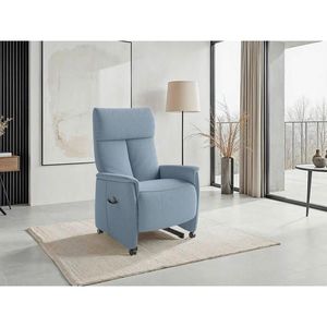 Sit & More RELAXAČNÉ KRESLO, textil, svetlomodrá vyobraziť