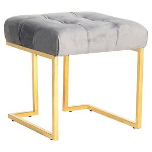 TABURETKA, kov, plast, 48/48/48 cm vyobraziť