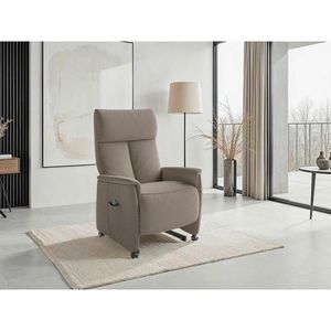 Sit & More RELAXAČNÉ KRESLO, textil, taupe vyobraziť