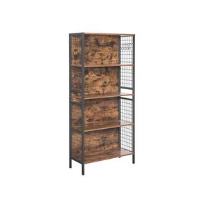 Boxxx REGÁL, hnedá, čierna, uhlíková oceľ, 74/154, 5/30 cm vyobraziť