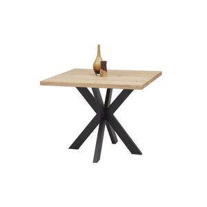 P & B JEDÁLENSKÝ STÔL, dub, čierna, farba duba, 100/100/76 cm vyobraziť